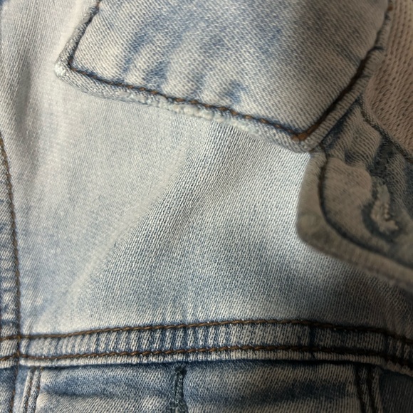 Just Jeans Amaze Knit Trucker Light Denim Jacket - Picture 8 of 9